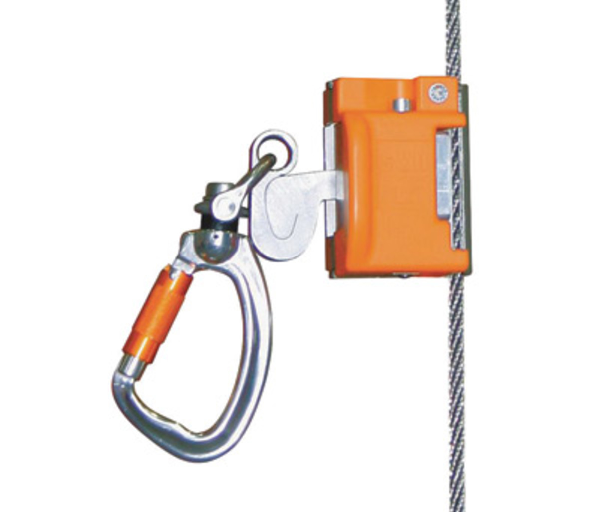 Honeywell Miller® Vi-Go™ Fixed Automatic Pass-Through Cable Sleeve With Swivel And Carabiner Honeywell Miller® Vi-Go™ Fixed Automatic Pass-Through Cable Sleeve With Swivel And Carabiner