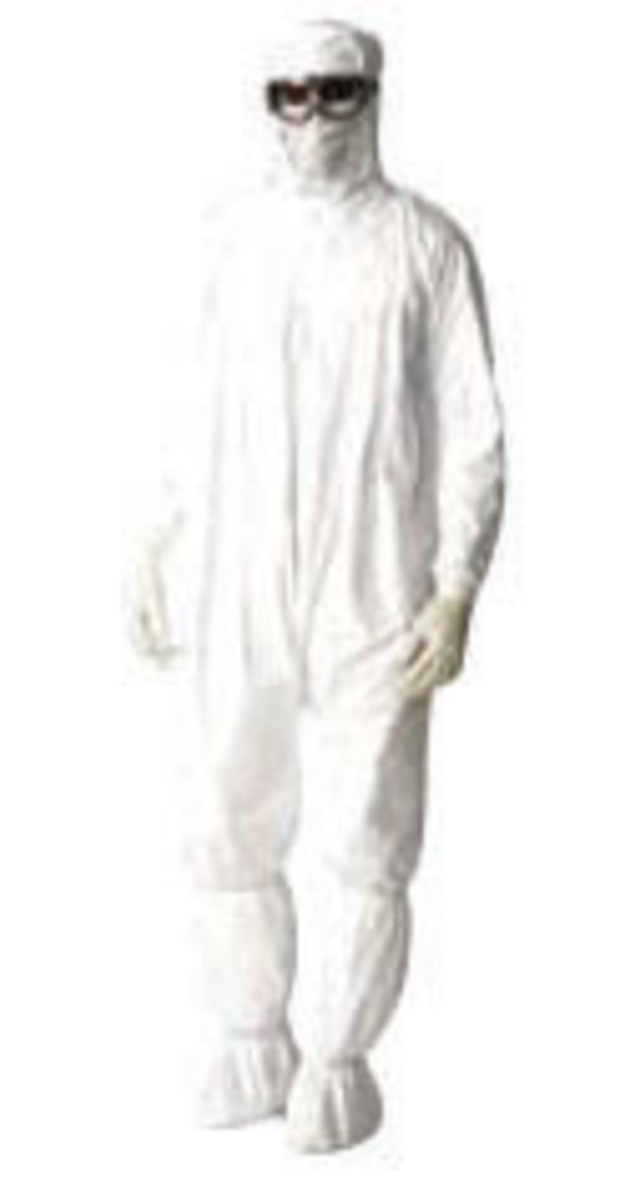 DuPont 2X White IsoClean Tyvek Disposable Coveralls DPPIC180SWH2X00 for sale online at autumn supply