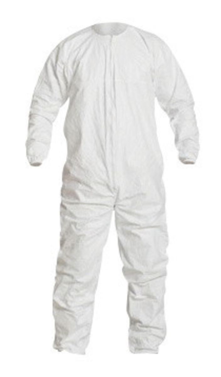DuPont XLarge White IsoClean Tyvek Disposable Coveral DPPIC253BWHXL0S for sale online at autumn supply
