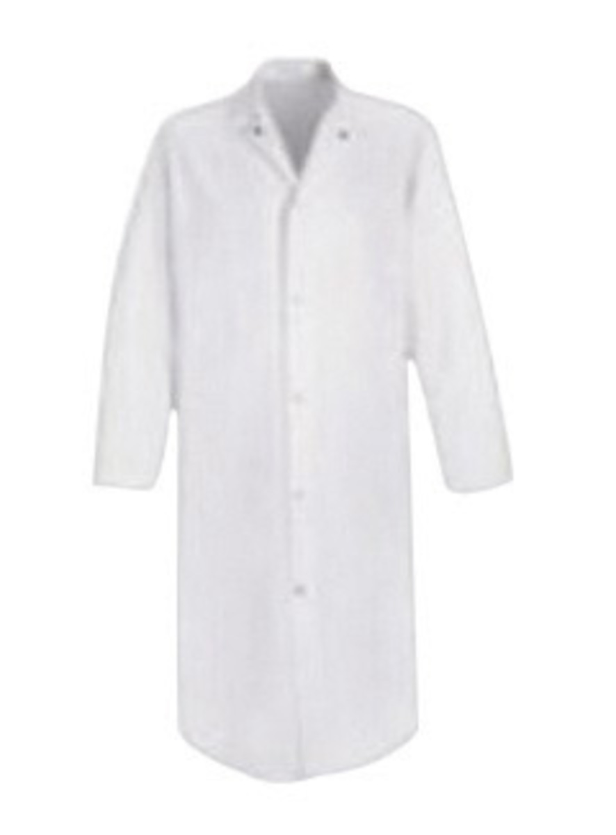 DuPont Large White IsoClean Tyvek Disposable Lab Coat DPPIC270BWHLGCS for sale online at autumn supply
