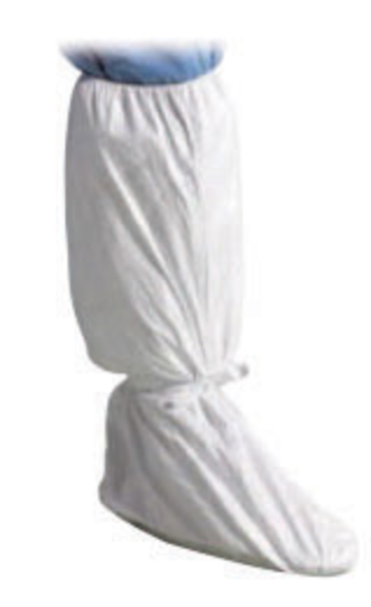 DuPont Large White IsoClean Tyvek Disposable Shoe Cov DPPIC444SWHLG0B for sale online at autumn supply