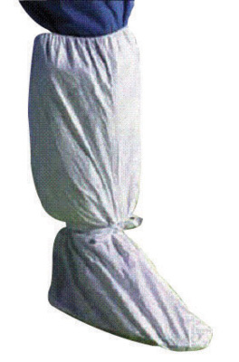 DuPont Large White IsoClean Tyvek Disposable Shoe Cov DPPIC447SWHLGCS for sale online at autumn supply