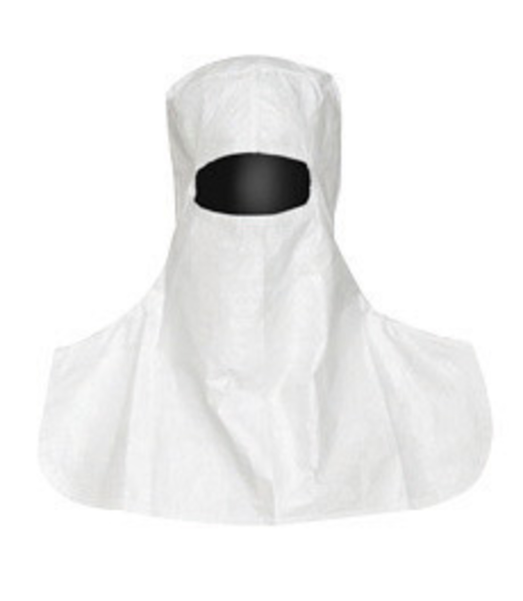 DuPont Medium White IsoClean Tyvek Disposable Hood DPPIC666BWHMDCS for sale online at autumn supply