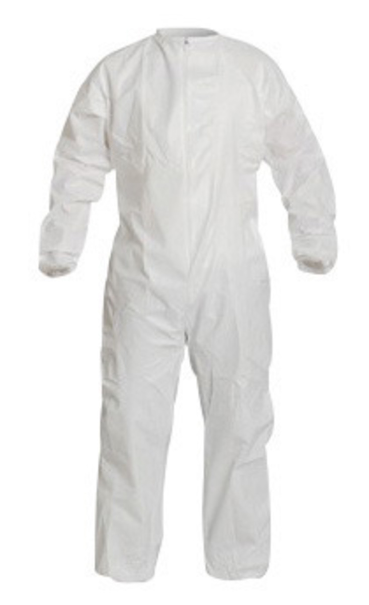 DuPont™ 3X White ProClean® Polypropylene Disposable Coveralls (Availability restrictions apply.)