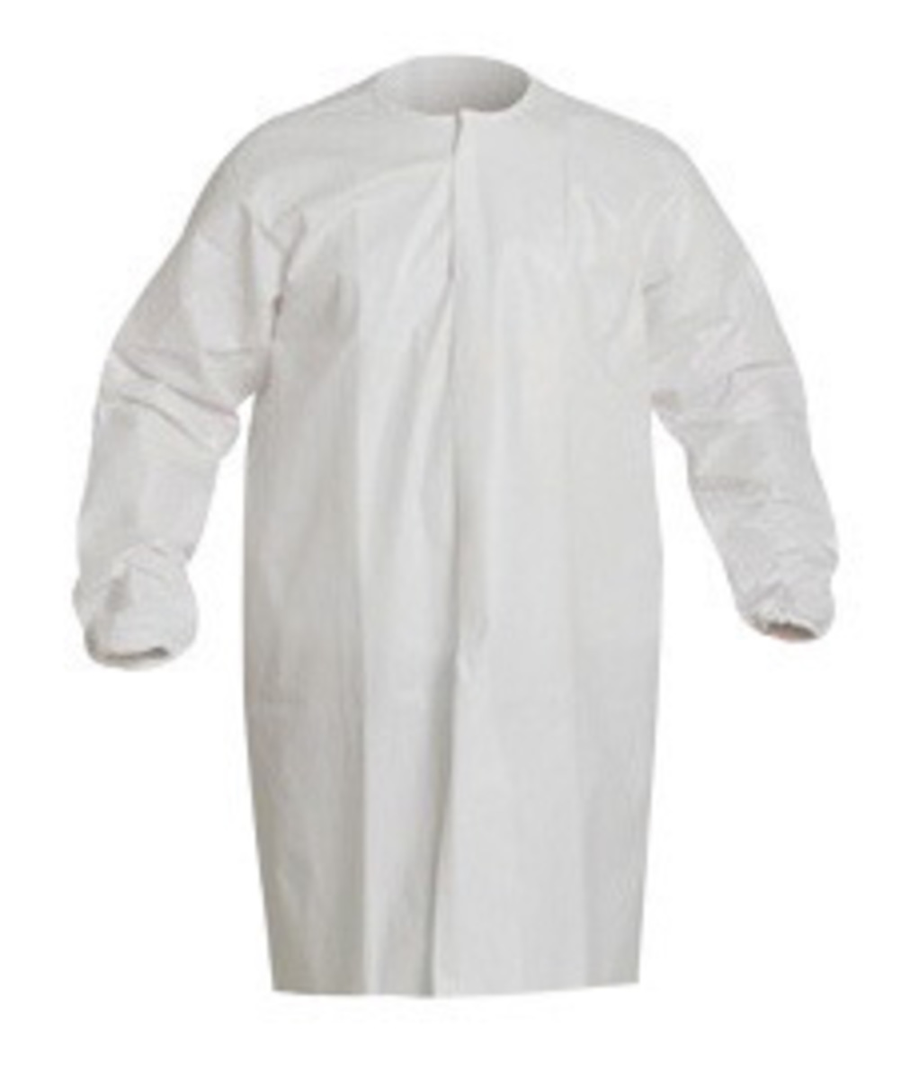 DuPont™ 4X White ProClean® Polypropylene Disposable Lab Coat (Availability restrictions apply.)