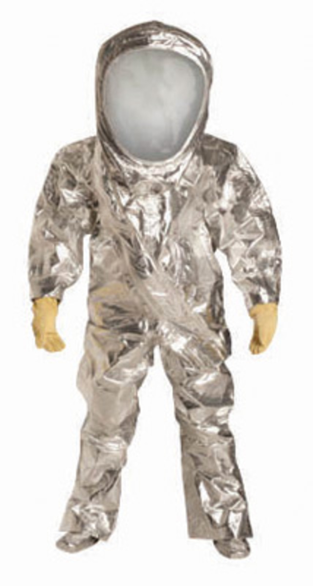 DuPont™ Size 4X Silver Tychem® 10000 FR 40 mil Tychem® 10000 FR Suit (Availability restrictions apply.) DuPont™ Size 4X Silver Tychem® 10000 FR 40 mil Tychem® 10000 FR Suit (Availability restrictions apply.)