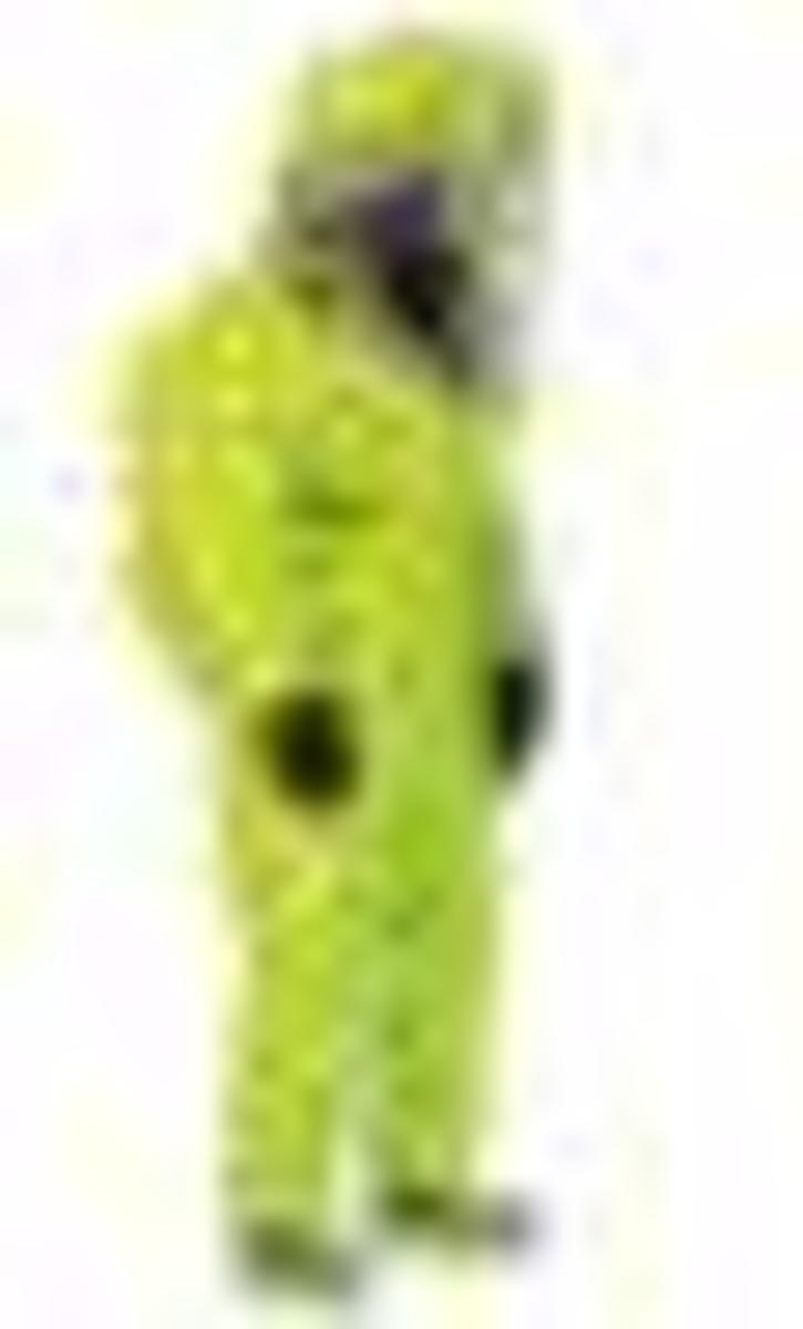 DuPont Large HiViz Yellow Tychem 10000 28 mil Tychem DPPTK554TLYLG5C for sale online at autumn supply