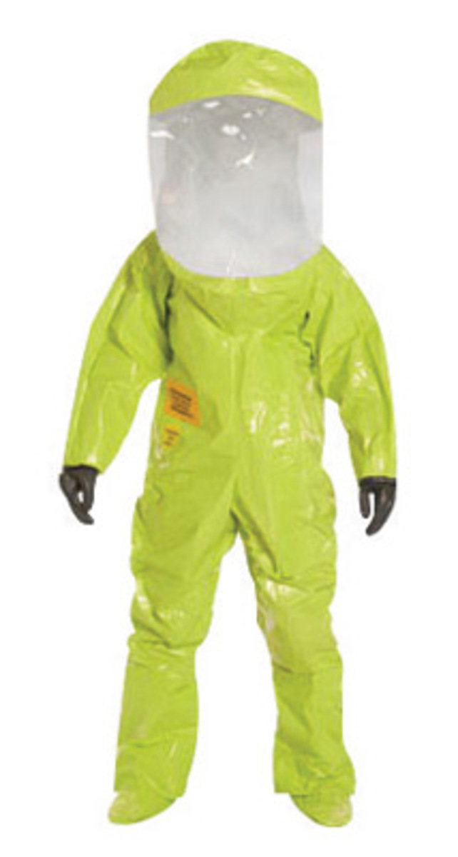 DuPont™ Size 2X Yellow Tychem® 10000 28 mil Tychem® 10000 Suit (Availability restrictions apply.)