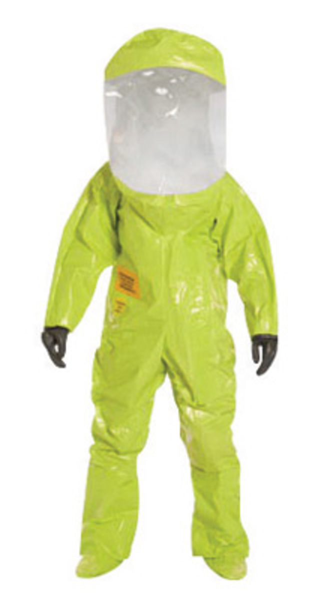 DuPont™ Large Yellow Tychem® 10000 28 mil Tychem® 10000 Suit (Availability restrictions apply.)