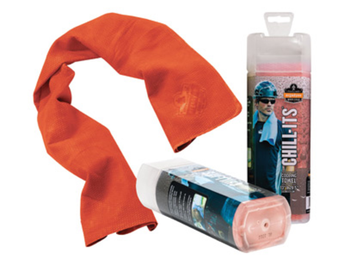Ergodyne Orange Chill-Its® 6602 PVA Evaporative Cooling Towel