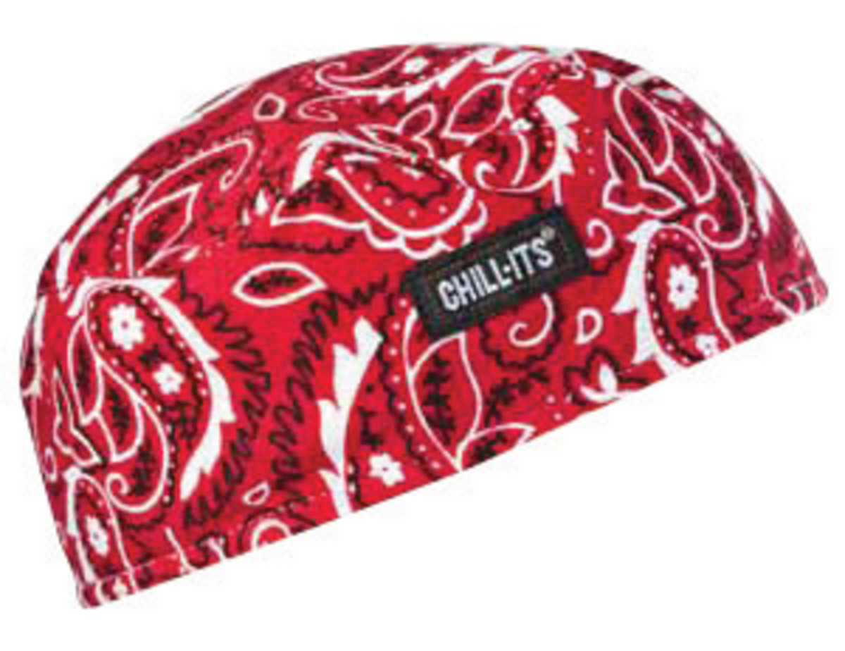 Ergodyne Red Western ChillIts 6630 Hi Cool Cap E5712508 for sale online at autumn supply