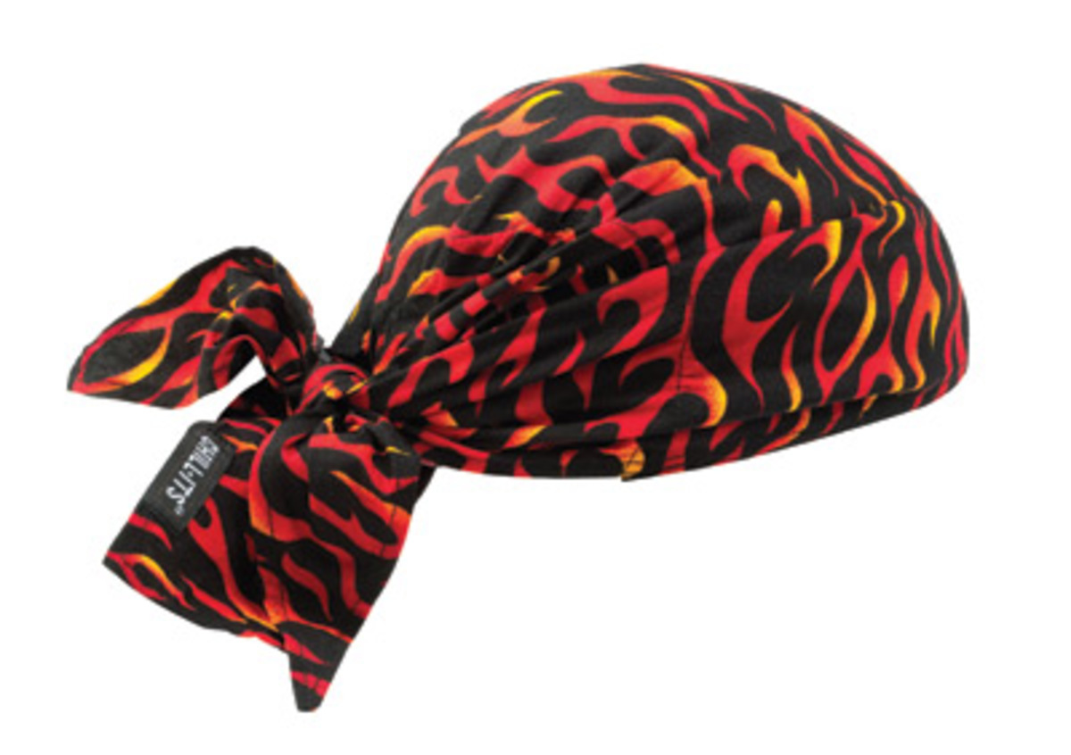 Ergodyne Flames ChillIts 6710CT CottonPVA Evaporative E5712588 for sale online at autumn supply