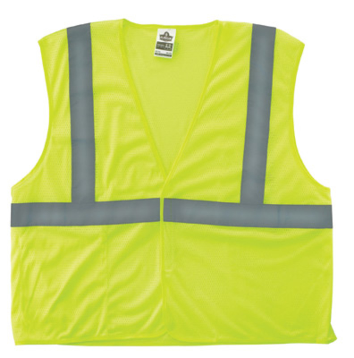 Ergodyne 2X - 3X Lime GloWear® 8210HL Polyester Mesh Economy Vest