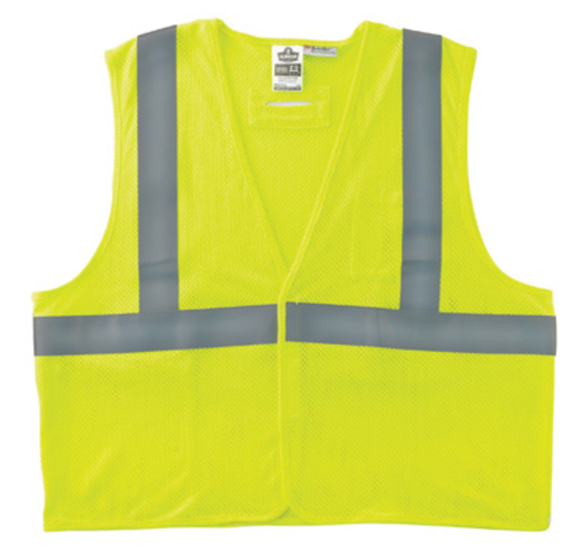 Ergodyne Small - Medium Lime GloWear® 8260FRHL Modacrylic Mesh Flame Resistant Vest