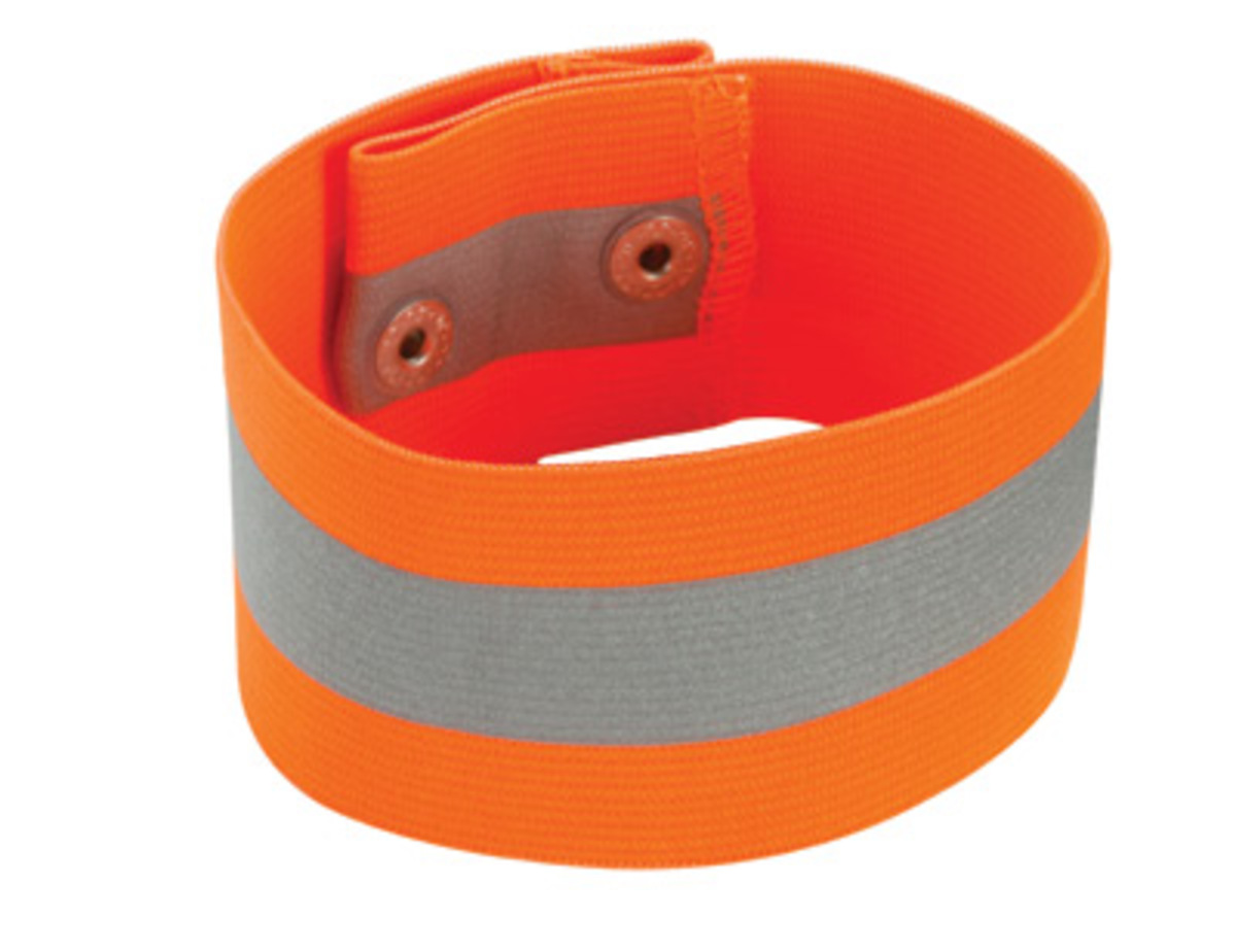 Ergodyne Small - Medium Orange GloWear® 8001 Knit Elastic Arm/Leg Band