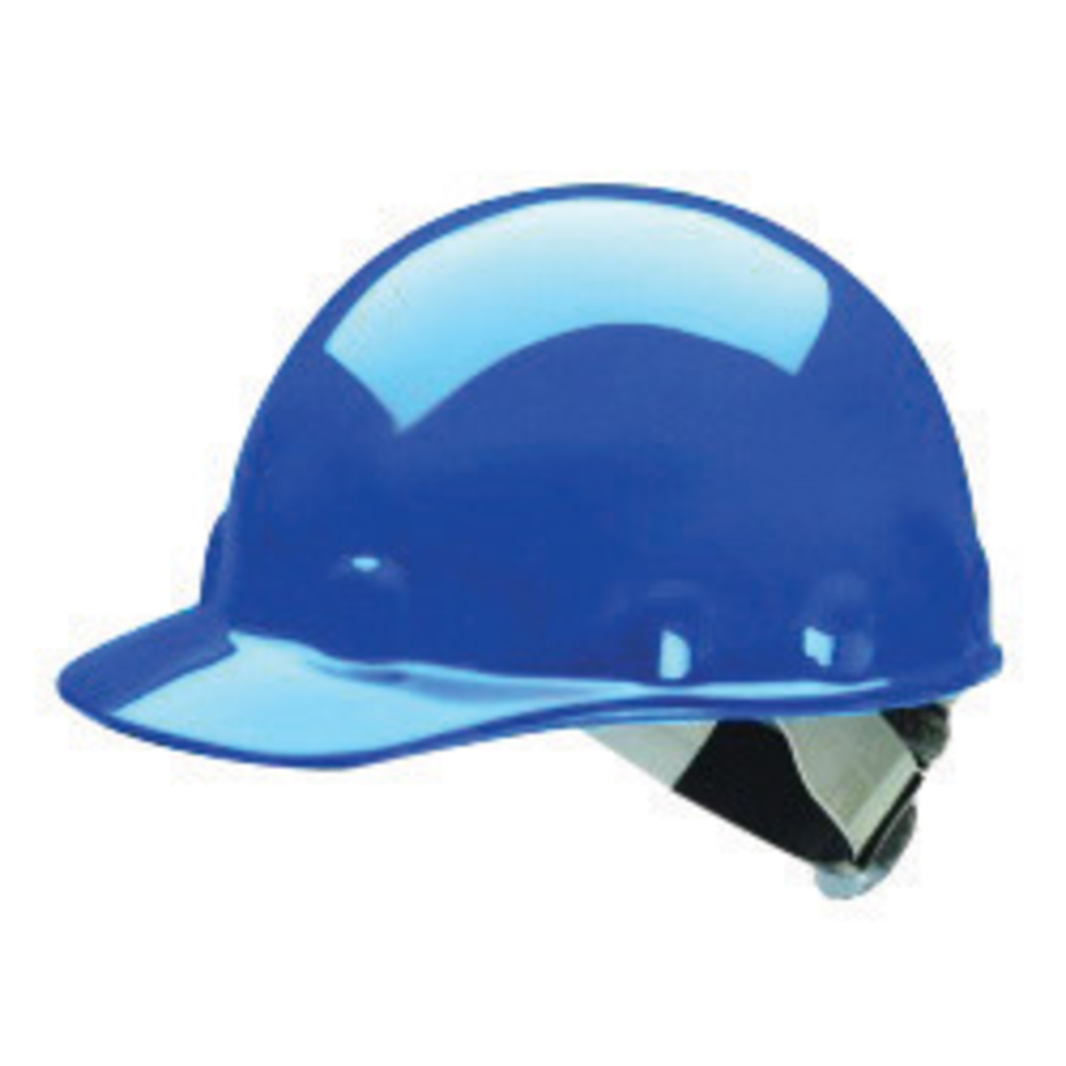 Honeywell Blue Fibre-Metal® E2 Thermoplastic Cap Style Hard Hat With Rachet/8 Point Swingstrap Ratchet Suspension