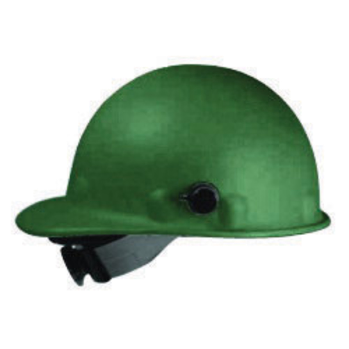 Honeywell Green Fibre-Metal® Roughneck P2 Fiberglass Cap Style Hard Hat With SuperEight® Rachet/8 Point Ratchet Suspension