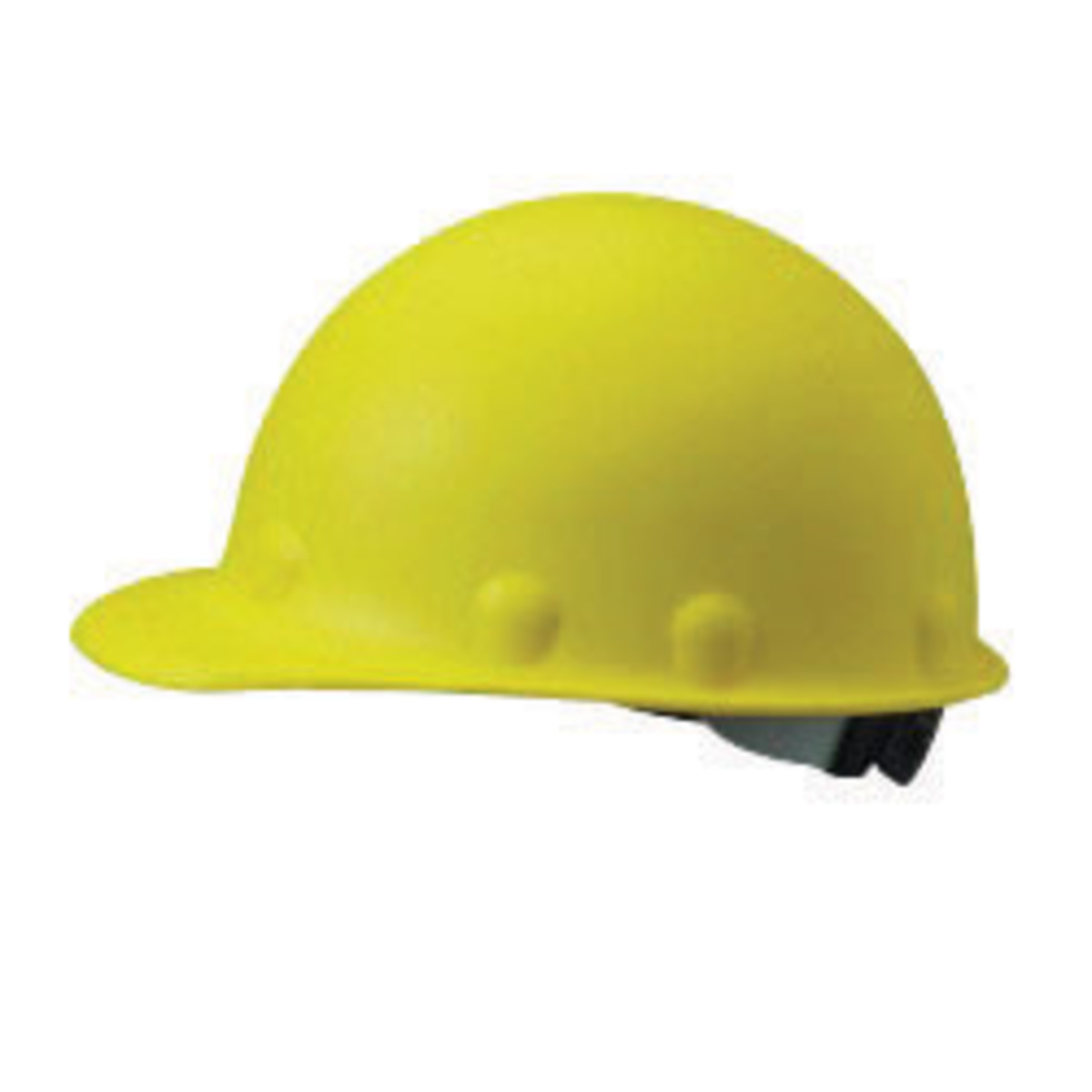Honeywell Yellow Fibre-Metal® Roughneck P2 Fiberglass Cap Style Hard Hat With SuperEight® Rachet/8 Point Ratchet Suspension