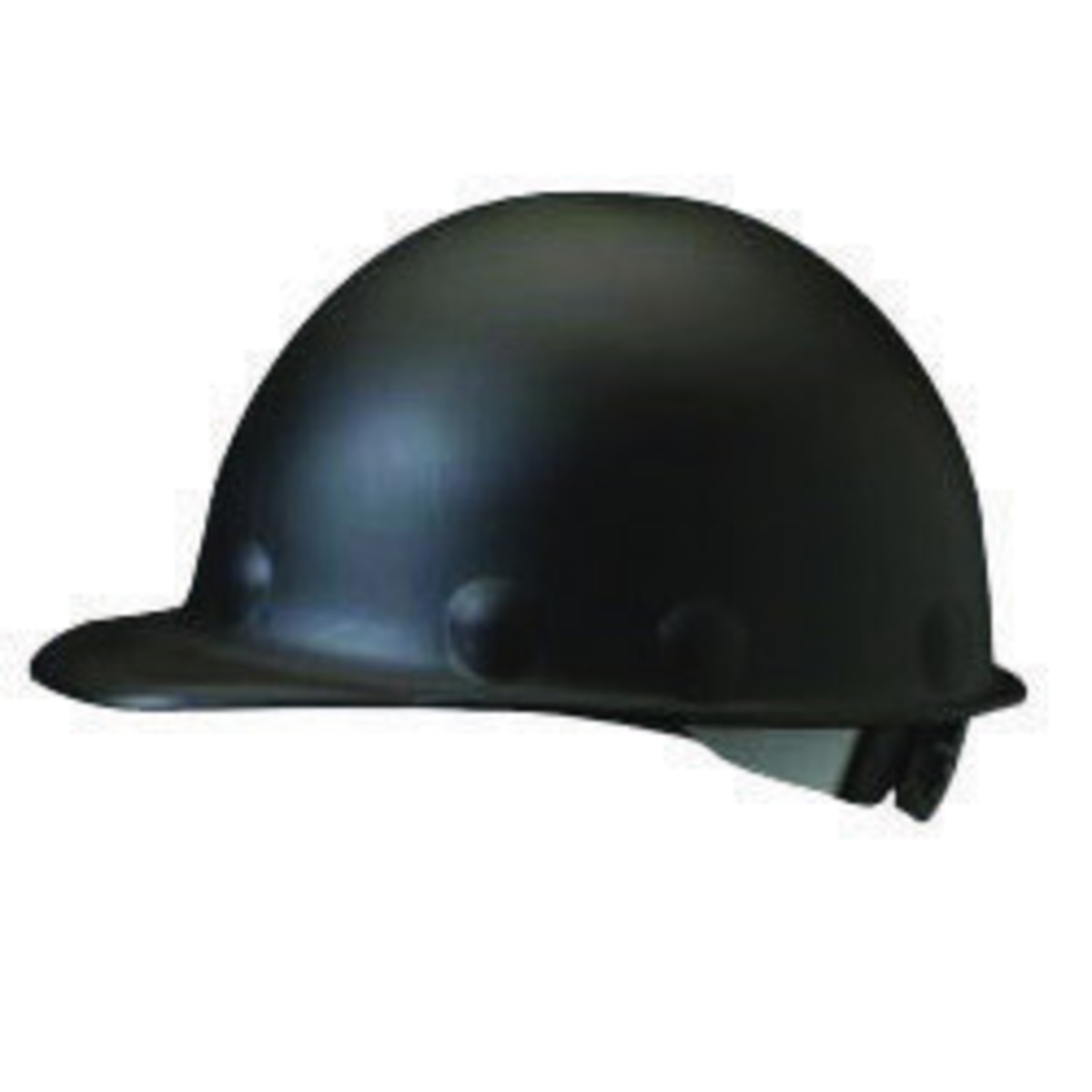 Honeywell Black Fibre-Metal® Roughneck P2 Fiberglass Cap Style Hard Hat With SuperEight® Rachet/8 Point Ratchet Suspension