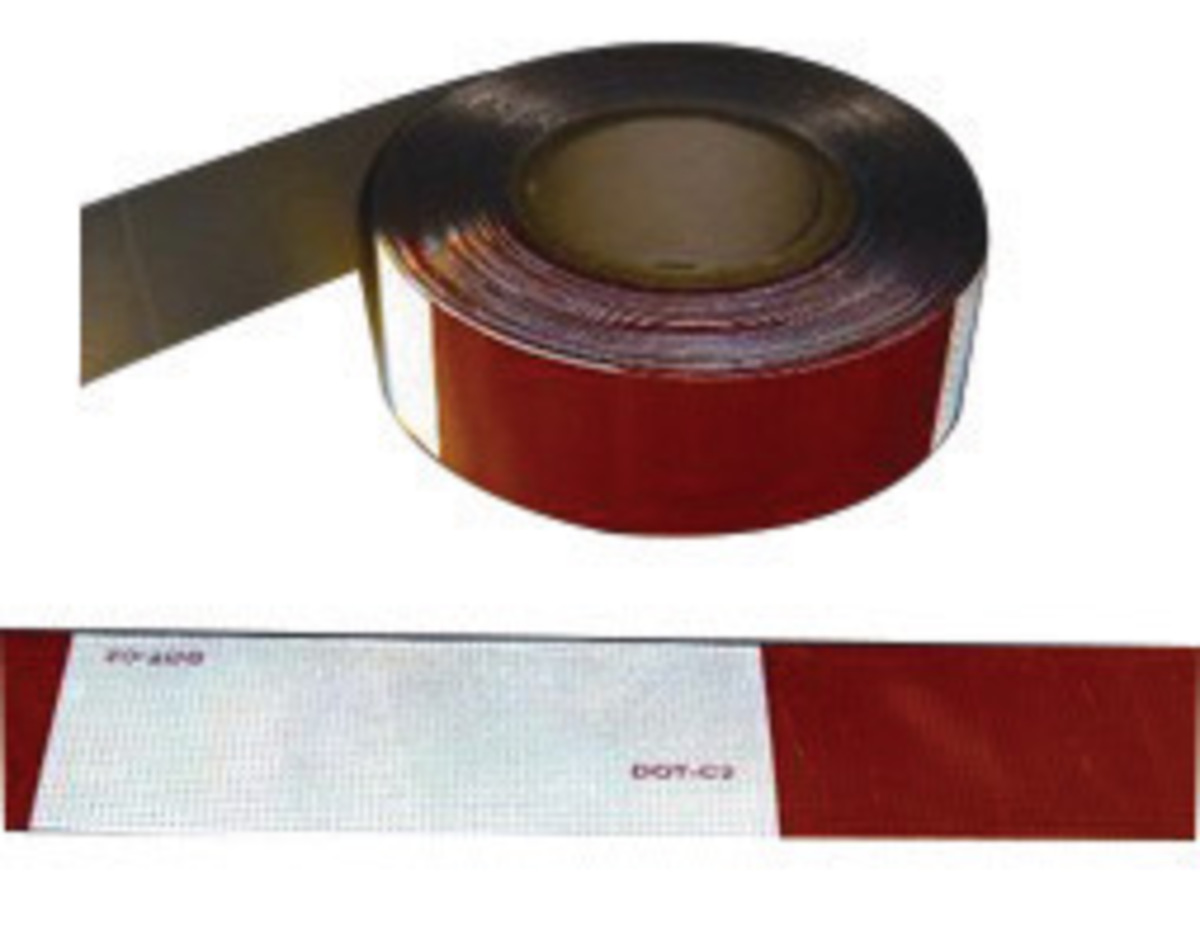 Harris Industries 2 X 50 yd Red And White Conspicuity H29KPT-2RW for sale online at autumn supply