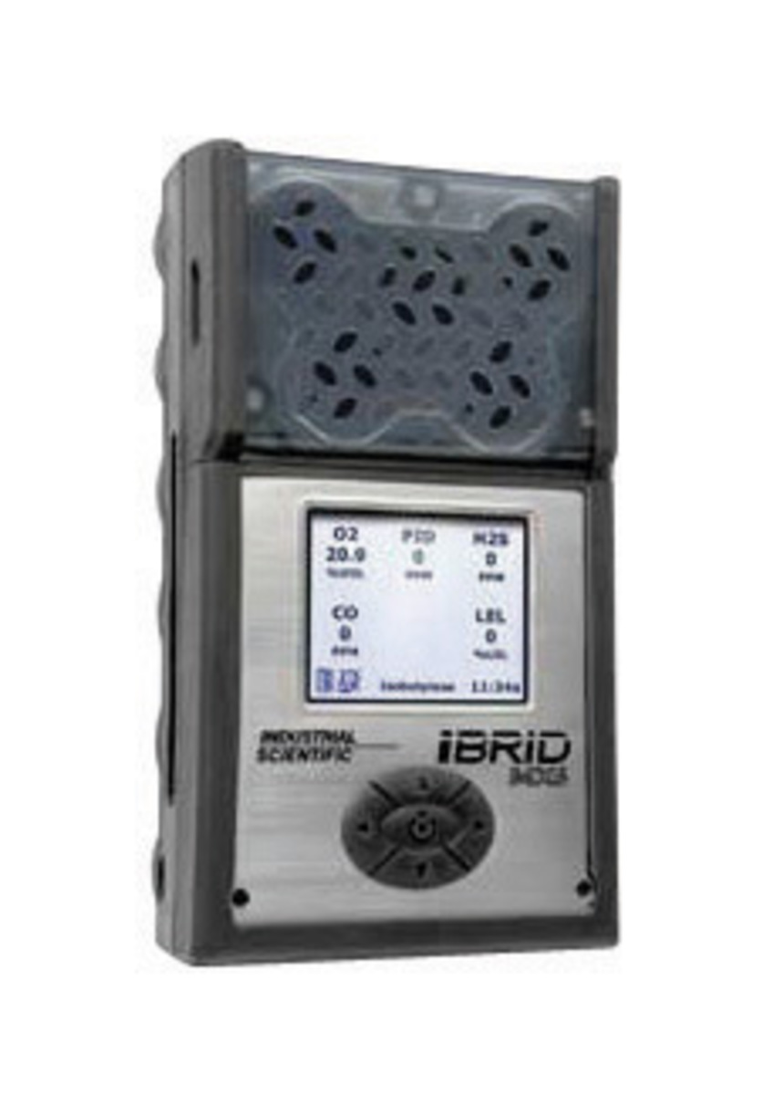 Industrial Scientific MX6 iBrid™ Portable Combustible Gas, Carbon Monoxide And Oxygen Monitor With Li-Ion Extended Range Battery