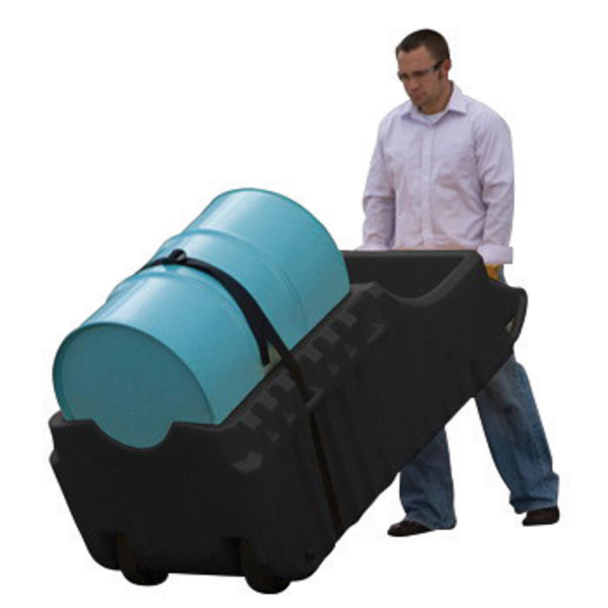 Justrite 32 X 72 X 26 EcoPolyBlend Black Polyethylene JTR28665 for sale online at autumn supply