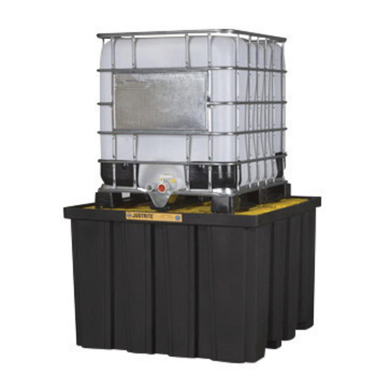 Justrite 55 X 55 X 37 12 EcoPolyBlend Black Polyethyl JTR28674 for sale online at autumn supply