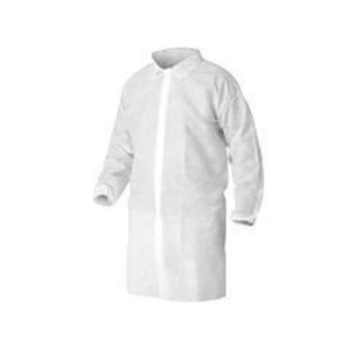 Kimberly-Clark Professional™ Large White KleenGuard™ A10 Polypropylene Disposable Lab Coat (Availability restrictions apply.)
