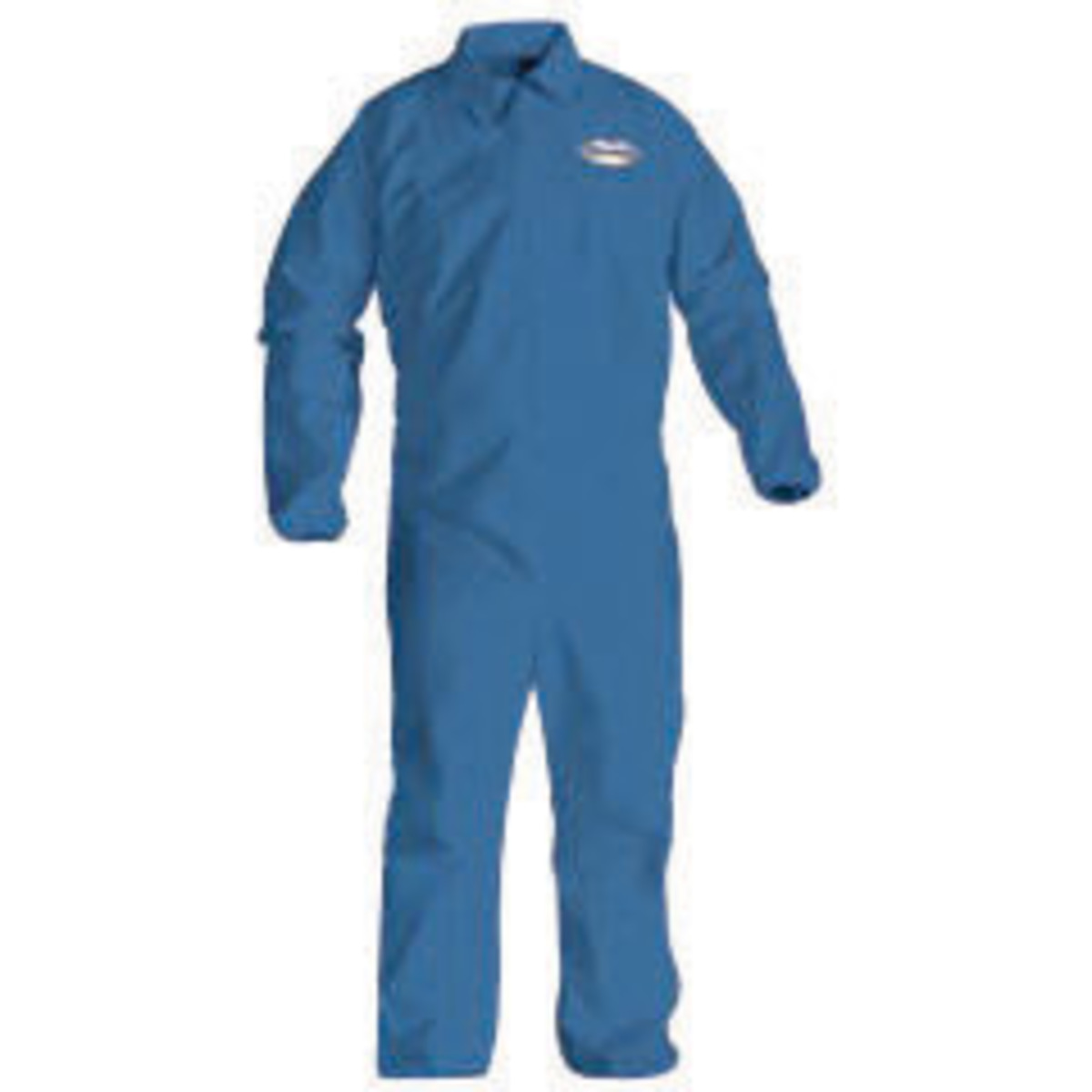 Kimberly-Clark Professional* X-Large Blue KleenGuard* A60 Film Laminate Coveralls With Storm Flap Over Front Zipper (Availabilit