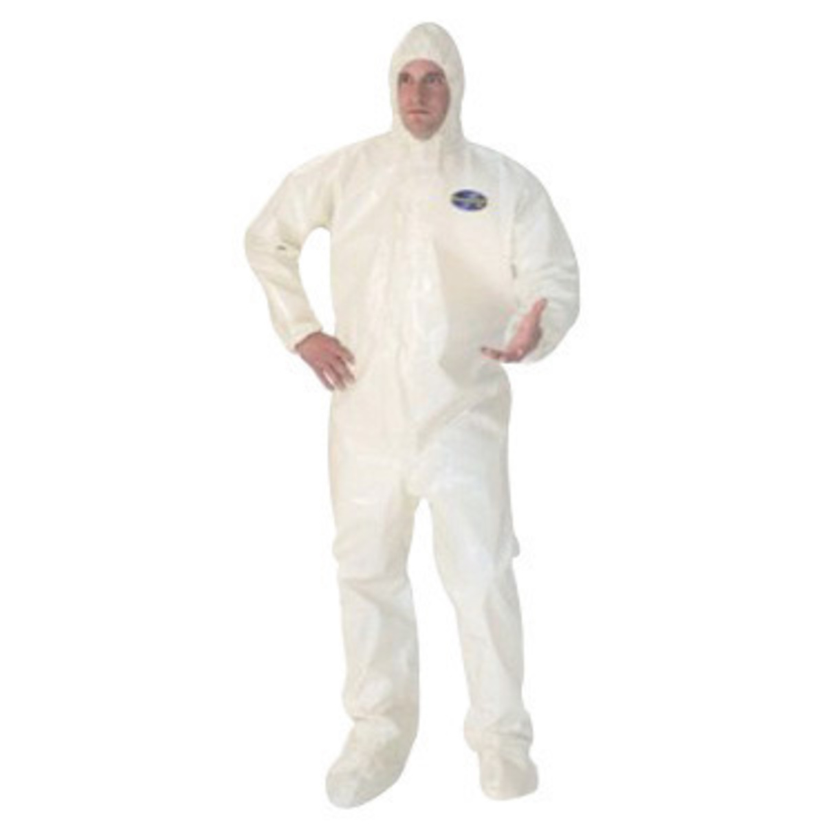 Kimberly-Clark Professional* Size 2X White KleenGuard* A80 Saranex® 23-P Film Laminate Coveralls With Storm Flap Over Front Zipp KimberlyClark Professional Size 2X White KleenGuard A K4545665 for sale online at autumn supply
