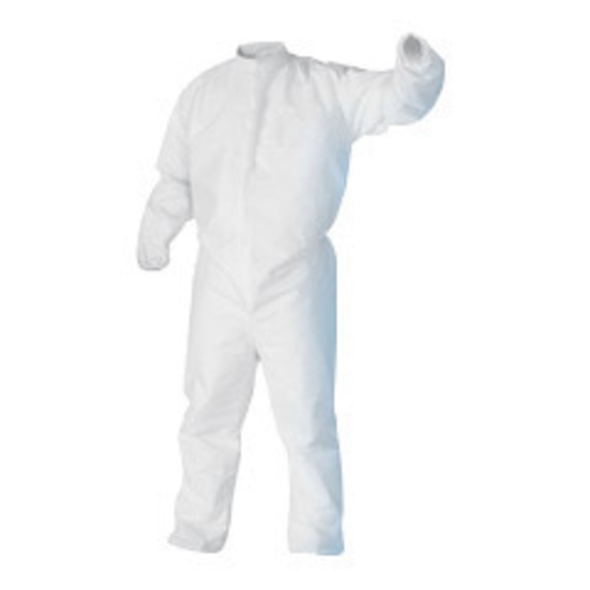 Kimberly-Clark Professional* 3X White Kimtech® Pure* A5 SMS Disposable Clean Processed Cleanroom Bib Overalls/Coveralls (Availab