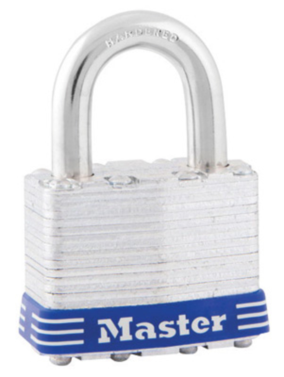 Master Lock Blue Laminated Steel NonRekeyable Padlock M191D for sale online at autumn supply