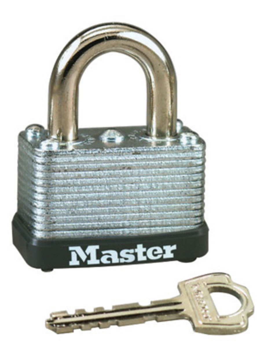 Master Lock Silver Laminated Steel Padlock With 14 X M1922KA for sale online at autumn supply
