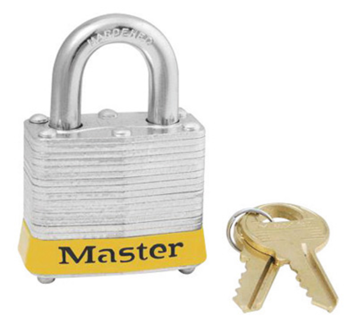 Master Lock Yellow 1 916 W Laminated Steel NonRekeyab M193MKLFYLW for sale online at autumn supply