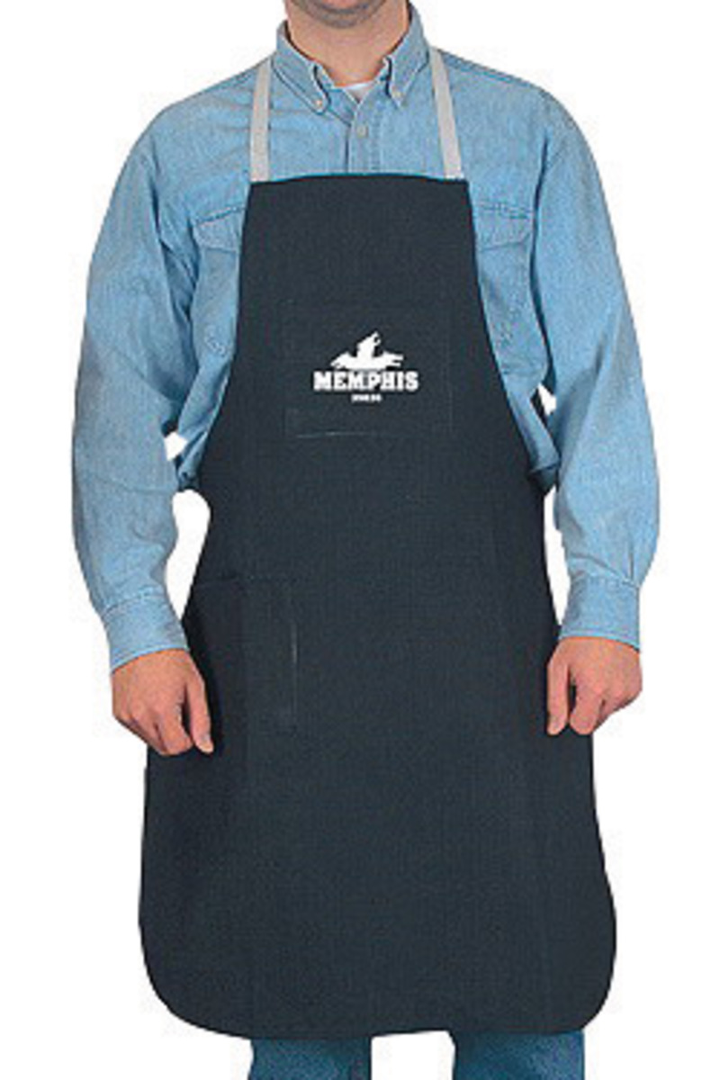 Memphis Glove Blue 36 Denim Apron With Strap Closure MEG39836 for sale online at autumn supply