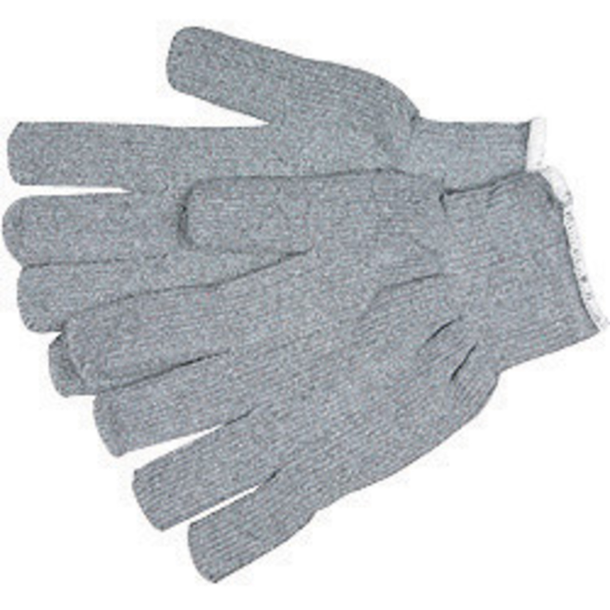 Memphis Glove Large Gray 16 Ounce Regular Weight Loop-In Cotton Polyester Blend Terry Cloth Heat Resistant Gloves With 2