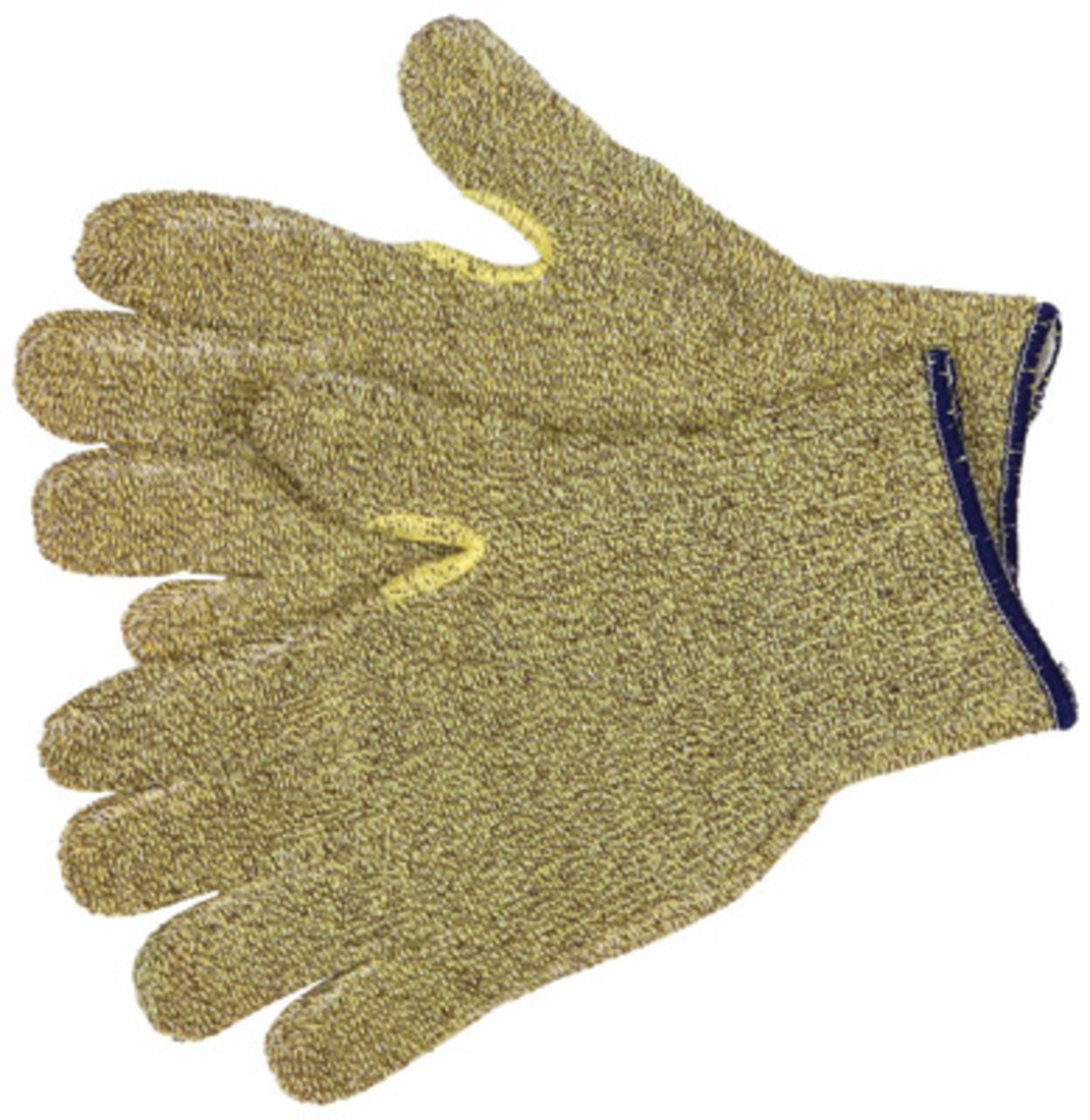 Memphis Glove Large Brown And Yellow 7 Gauge Regular Weight Kevlar® Cotton Blend Terry Cloth Heat Resistant Gloves With Reinforc