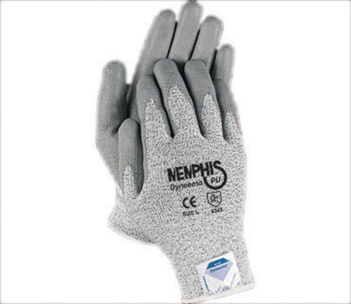 MCR Safety® Large Cut Pro™ 13 Gauge DSM Dyneema® Diamond Technology Cut Resistant Gloves With Polyurethane Coated Palm