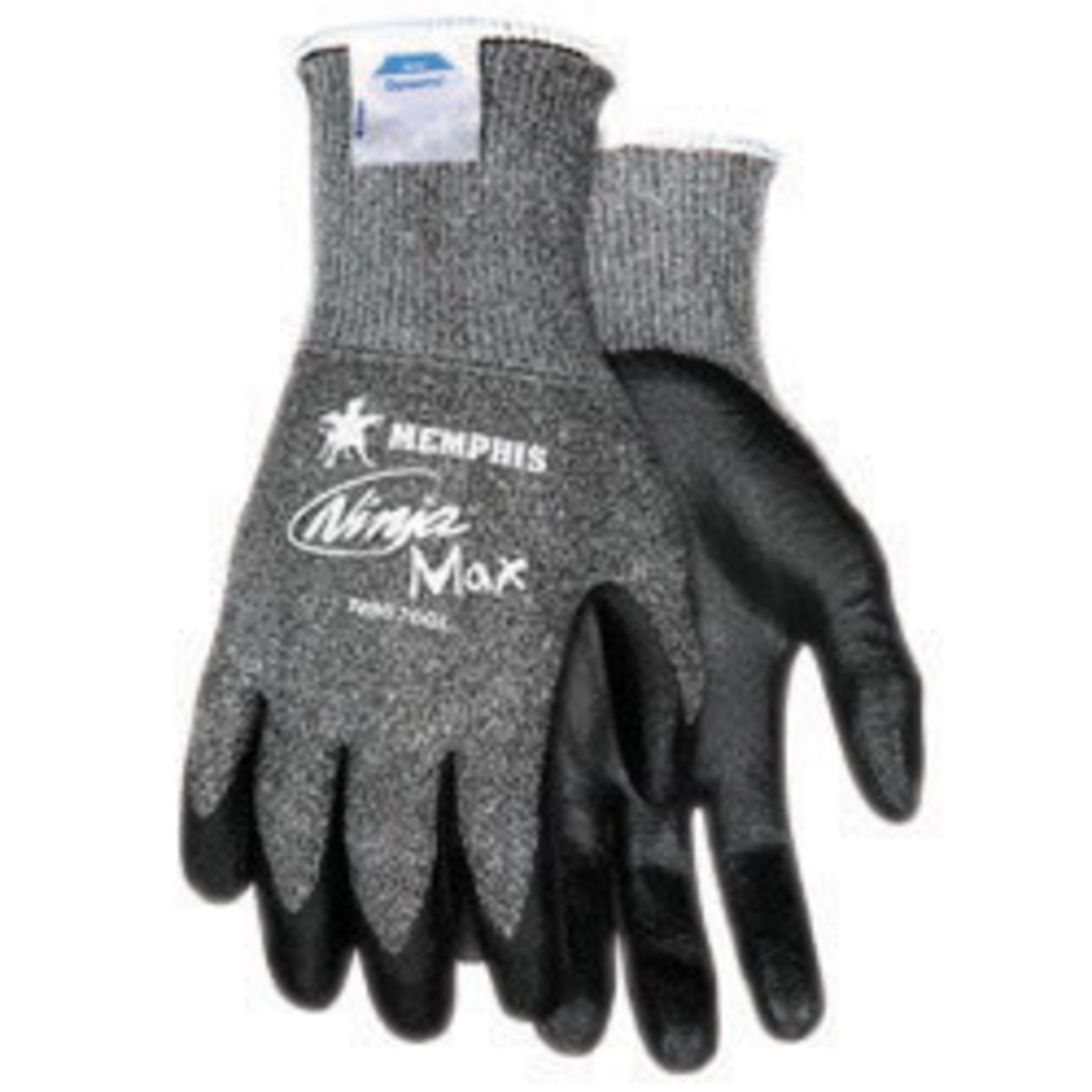 MCR Safety® X-Large Ninja® Max 10 Gauge DSM Dyneema® Diamond Technology Cut Resistant Gloves With Bi-Polymer Coated Palm