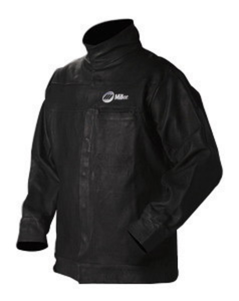 Miller 2X 30 Black Premium Grain Pigskin Leather Jack MIL231092 for sale online at autumn supply