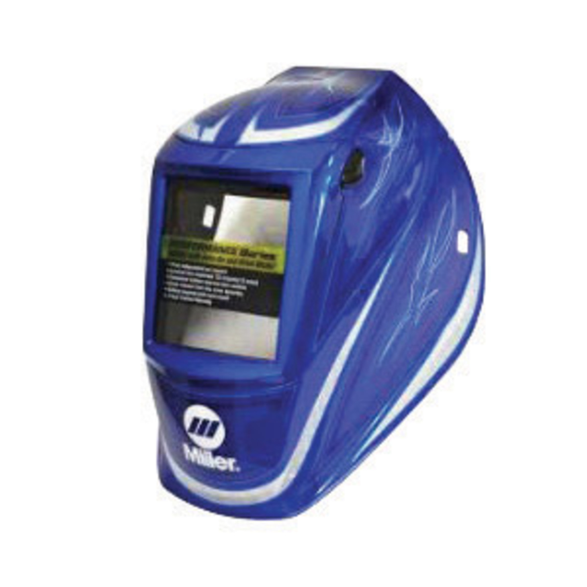 Miller® Blue Helmet Shell With 64 Custom™ Graphics For Use With Performance™ Series Welding Helmet