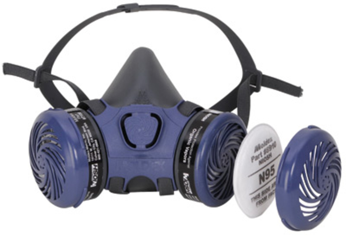 Moldex® Medium 7000 Series Full Face Pre-Assembled Air Purifying Respirator (Availability restrictions apply.)