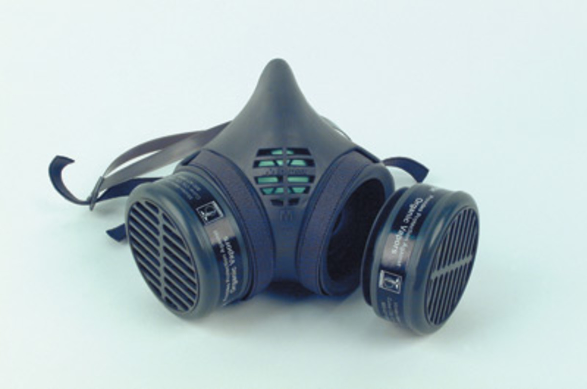 Moldex® Medium 8000 Series Half Face Air Purifying Respirator With 100 OV Cartridge (Availability restrictions apply.)