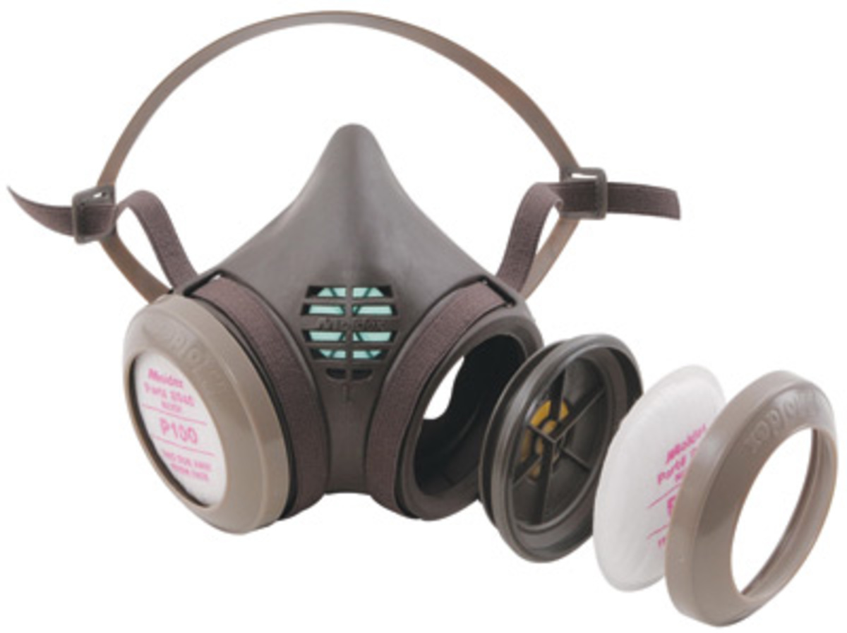 Moldex® Medium 8000 Series Half Face Air Purifying Respirator With P100 Filter Disk (Availability restrictions apply.)