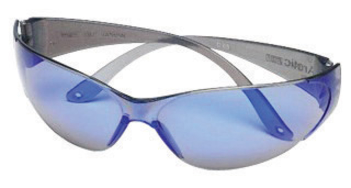 MSA Arctic Gray Safety Glasses With Blue AntiScratchA MSA10008179 for sale online at autumn supply