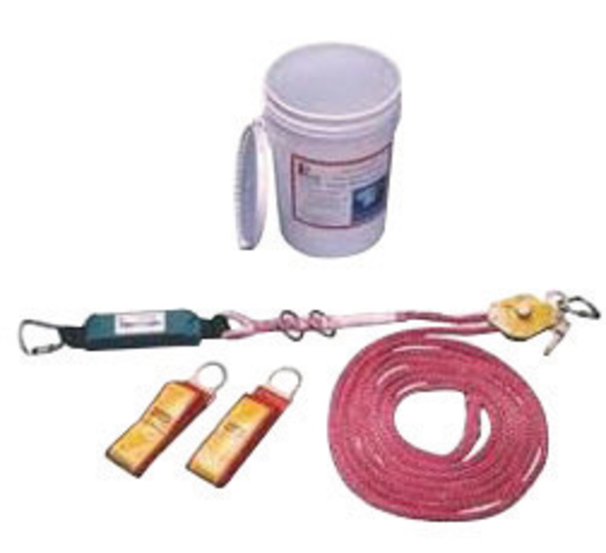 MSA 30' Gravity® Dyna-Line® Single-Worker Temporary Horizontal Lifeline With Load Indicator