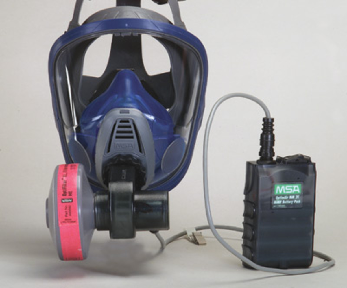 MSA OptimAir TL Full Face Respirator Availability MSA10023883 for sale online at autumn supply