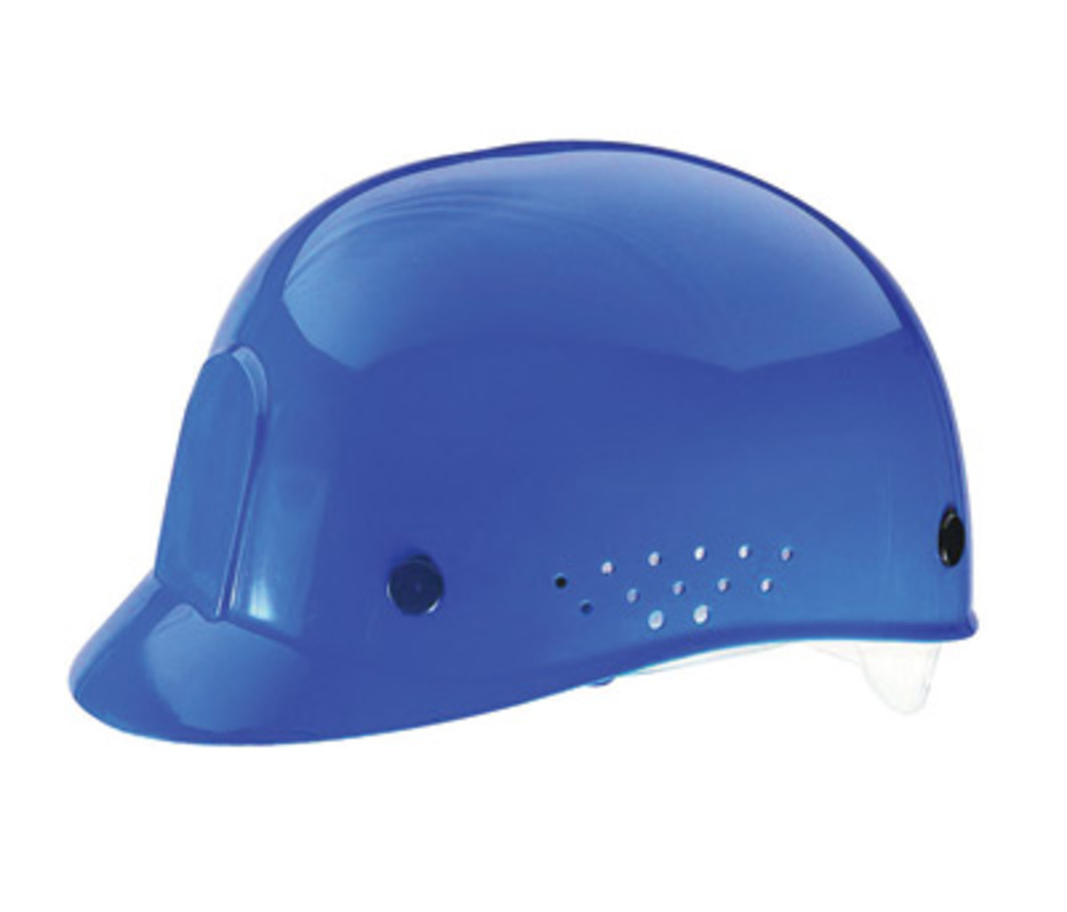 MSA Blue HDPE Cap Style Bump Cap With Pinlock Suspension