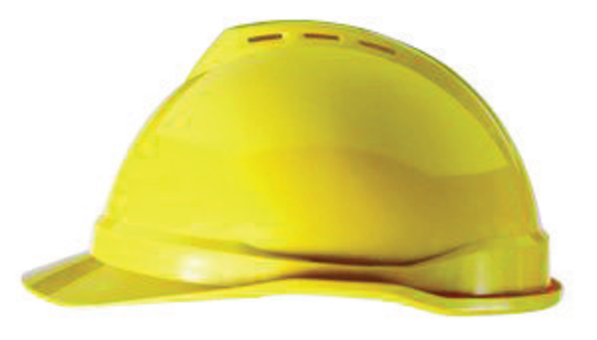 MSA Yellow Polyethylene Cap Style Hard Hat With Ratch MSA10034020 for sale online at autumn supply