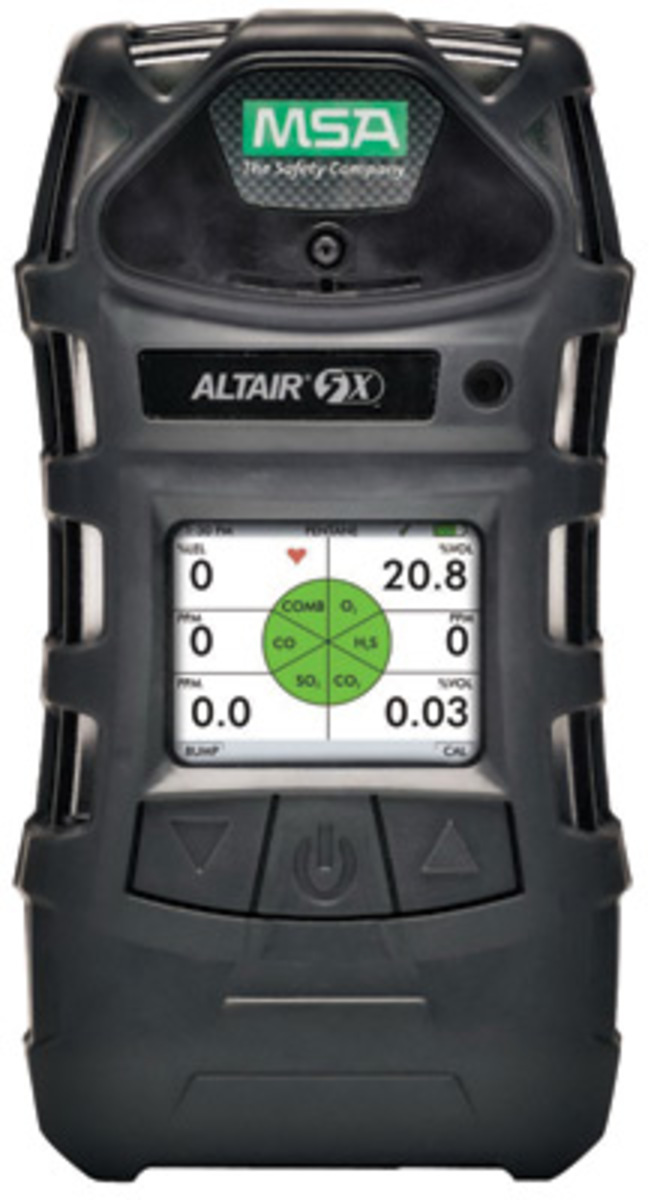 MSA ALTAIR® 5X Combustible Gas, Carbon Monoxide, Hydrogen Sulfide, Oxygen And Sulfur Dioxide Monitor